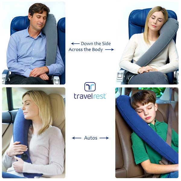 Travel Smart By Conair Inflatable Travel Pillow, Assorted Colors