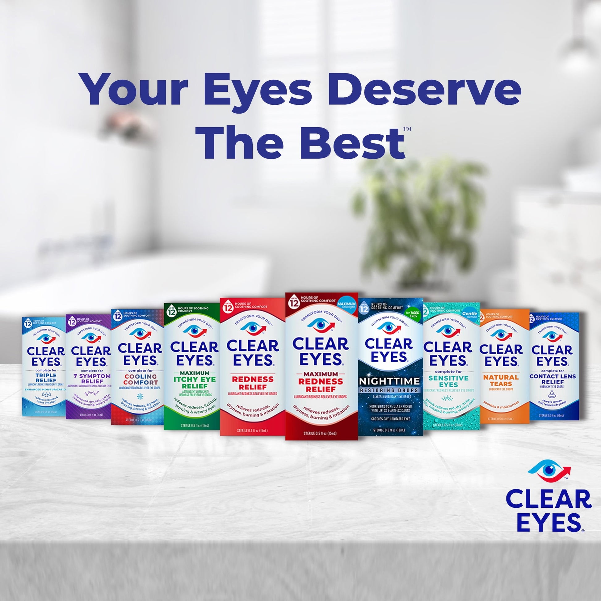CLEAR EYES MAX ITCHY RELIEF 0.5OZ