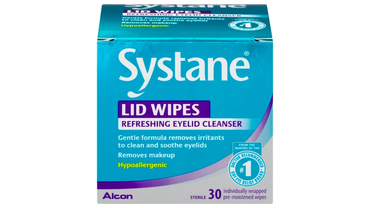 SYSTANE LID WIPES PA 30 HYAL STR