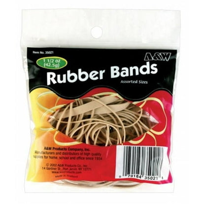 Ava Assorted Size Rubber Bands, 1.5 oz