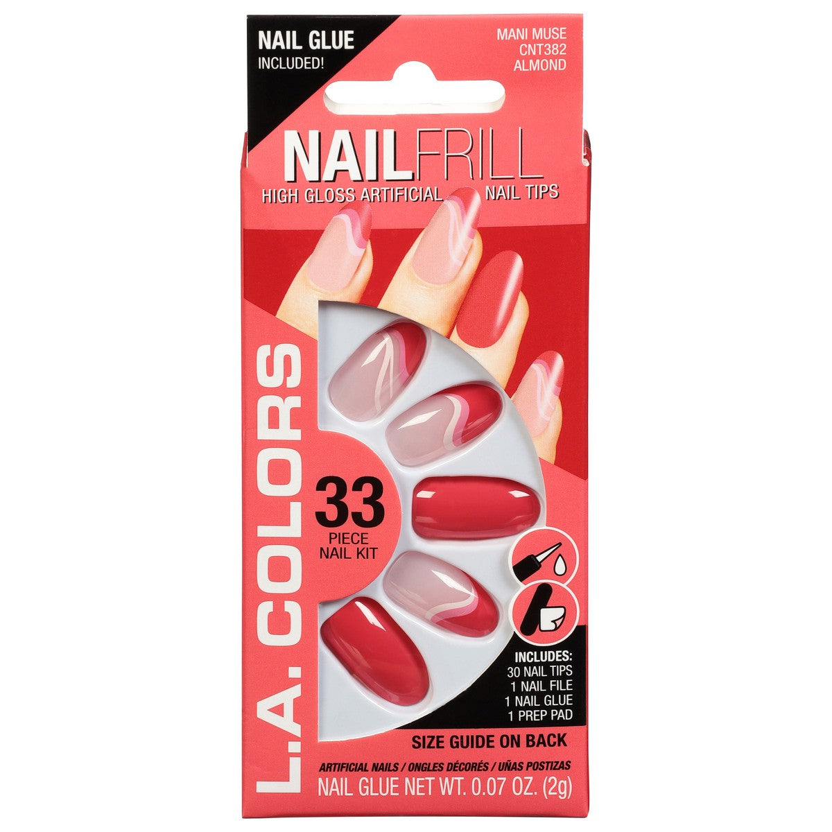 LAC NAIL FRILL KIT MANI MUSE