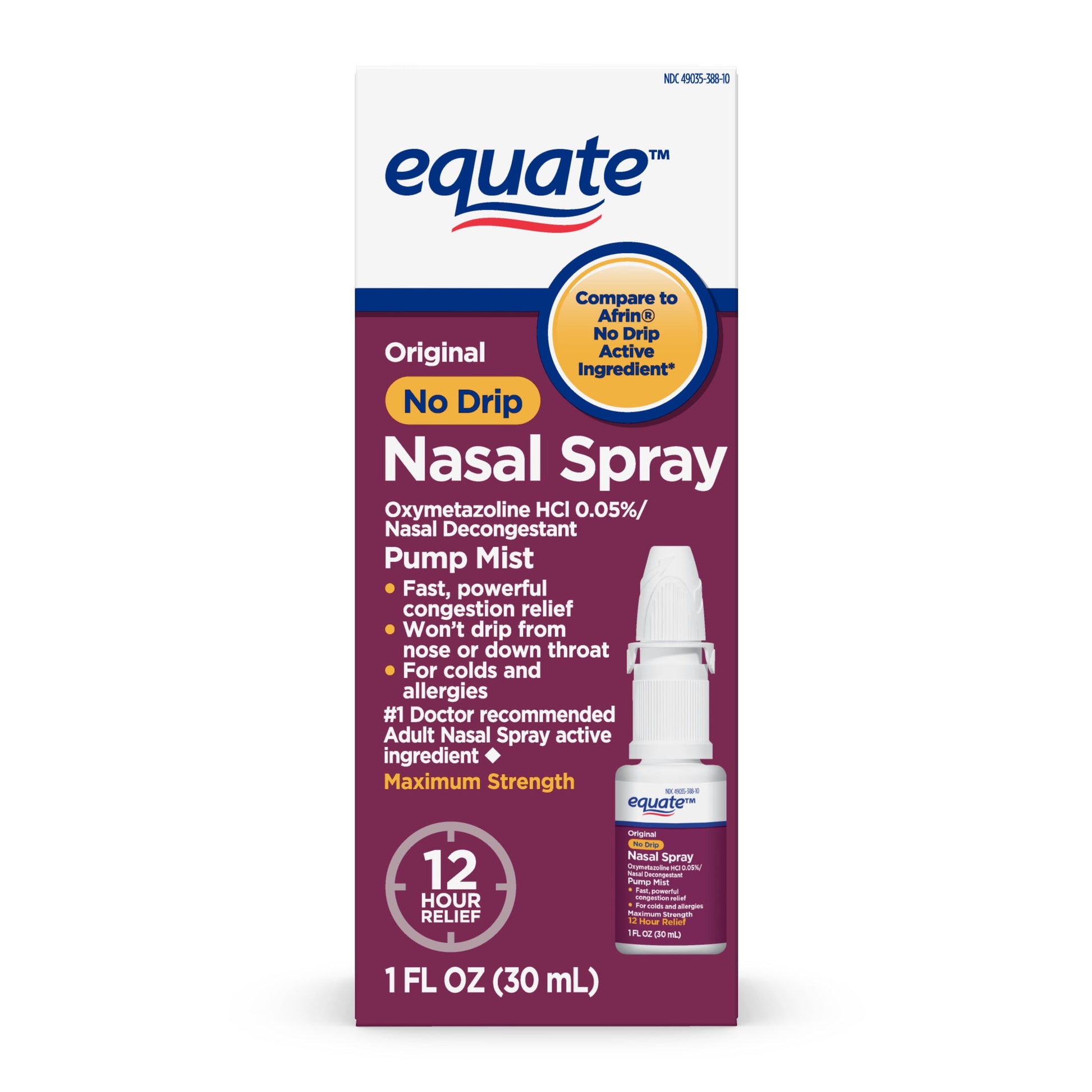GNP NO DRIP 12HR NASAL SPY 1 OZ