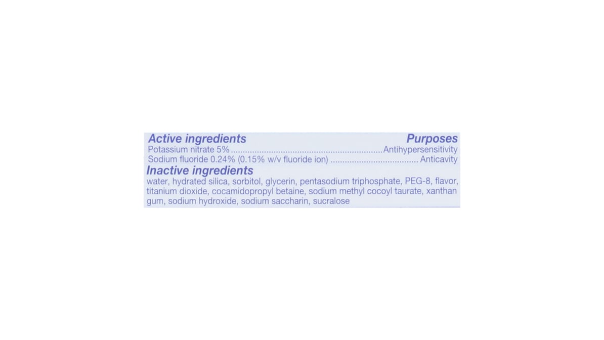 SENSODYNE PASTE XTRA WHITENING 4OZ