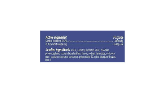 CREST 3D WHITE ARCTIC FRESH 3.3 OZ