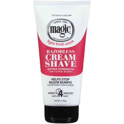 SoftSheen Carson Magic Razorless Shaving Cream for Hair Removal, 6 oz