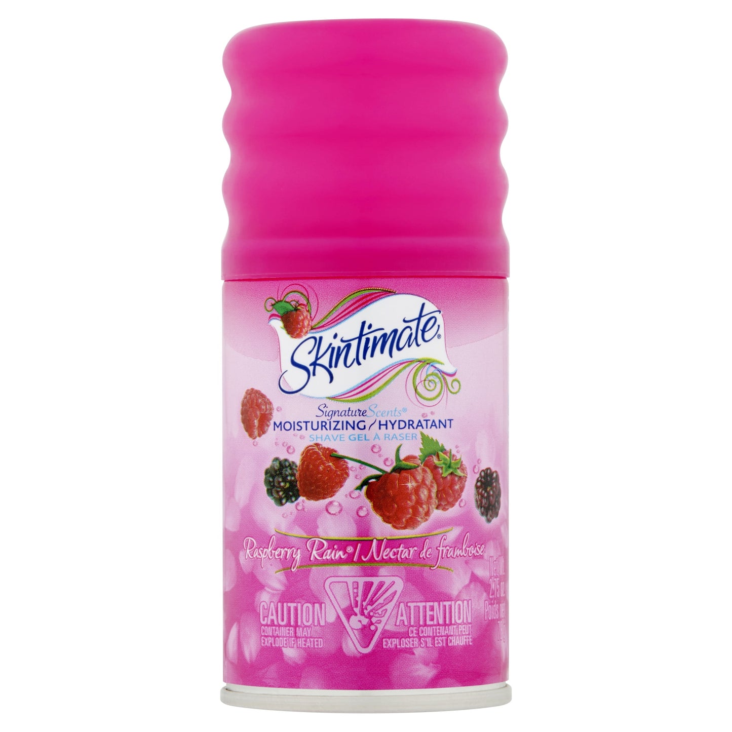 SKINTIMATE RASPBERY RAIN 4 BLD RAZOR 4CT
