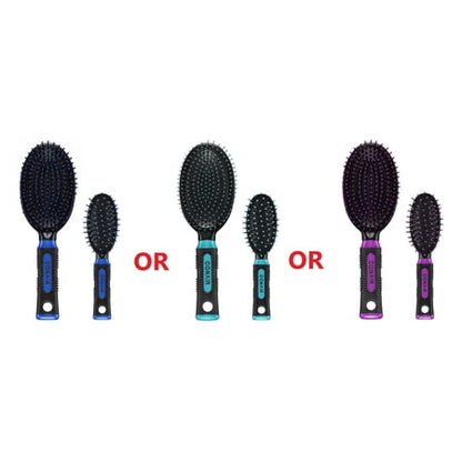 CONAIR Gelgrips Comfort Gel Handle Mid-Size Cushion Hair Brush - Assorted