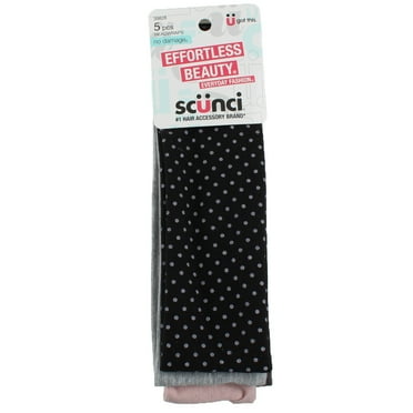 Scünci Effortless Beauty Exotic Rubberband Assorted, 250 CT