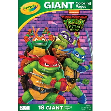 Crayola Bluey Giant Coloring Pages, 18 pages