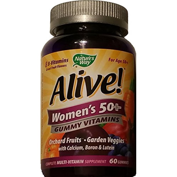 ALIVE WOMENS CW 60 GUMMIES