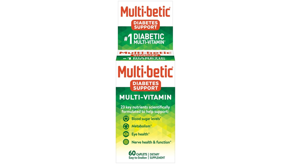 NUTRA-BETIC MULTIVITAMIN TB 60 SF