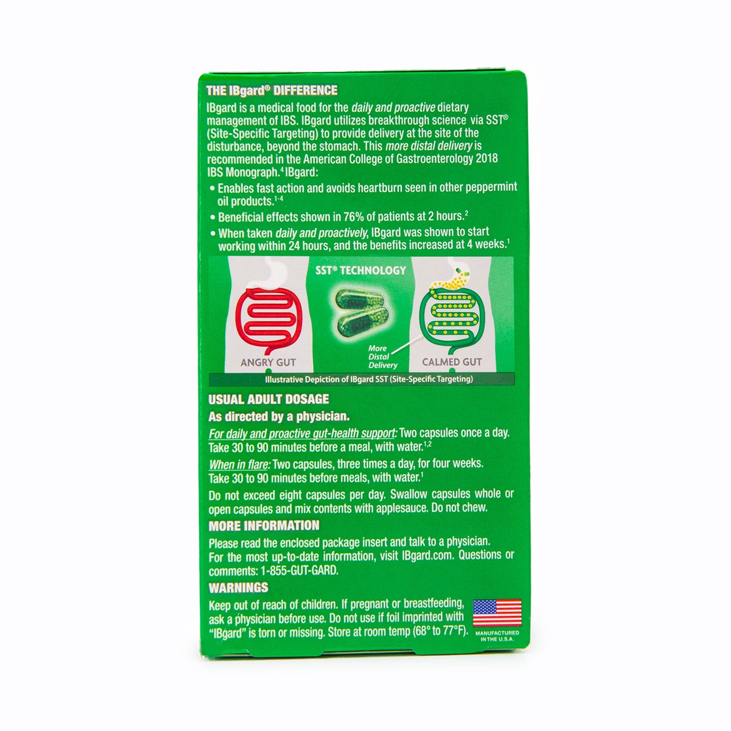IBGARD CP 180MG 6X48EA