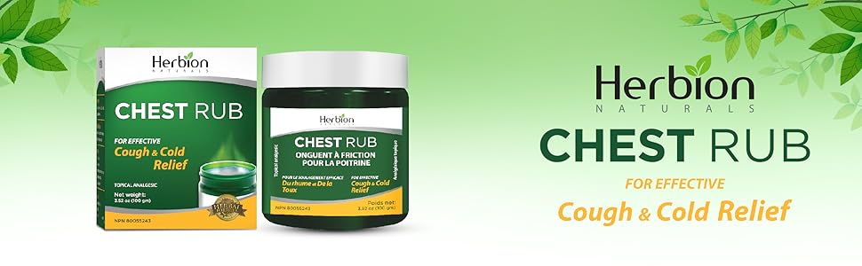 HERBION NATURALS CHEST RUB