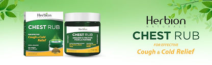 HERBION NATURALS CHEST RUB