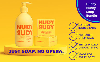 NUDY RUDY HAND WASH,HUNNY BUNNY