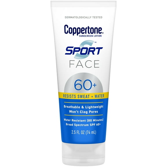 COPPERTONE SPORT FACE SPF60+ LOT 2.5OZ