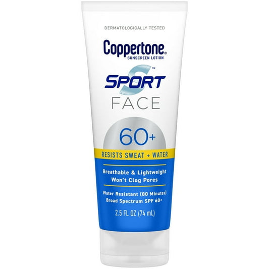 COPPERTONE SPORT FACE SPF60+ LOT 2.5OZ