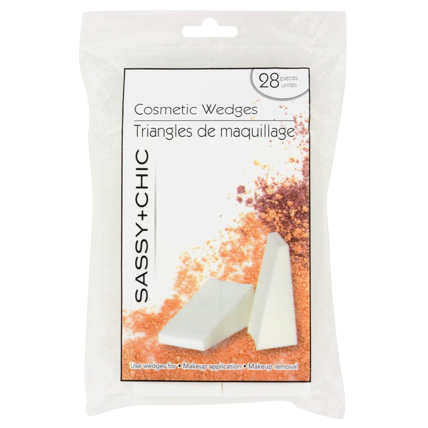 CAREone Wedge Makeup Sponges, 20 count