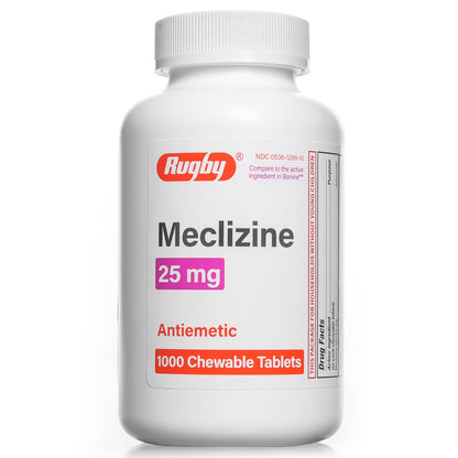 MECLIZINE 25 MG CHW 1000