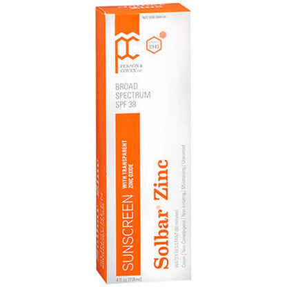 SOLBAR ZINC SUNSCREEN LOTION SPF38 4OZ