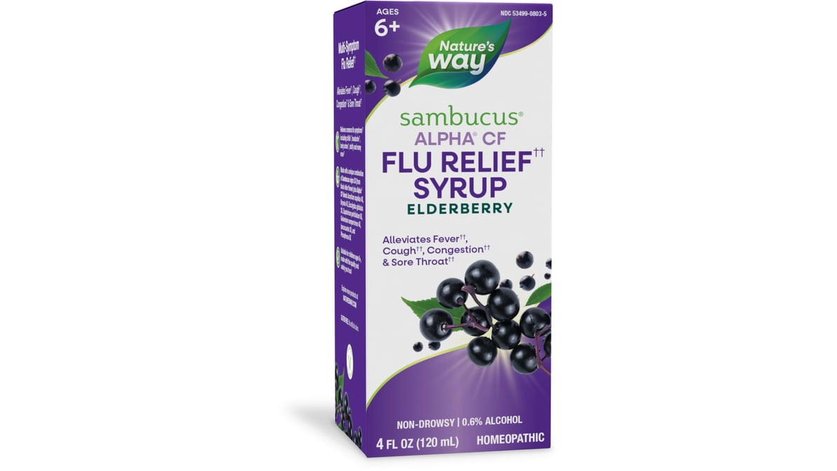 NWY SAMBUCUS FLUCARE SR 120ML G/F
