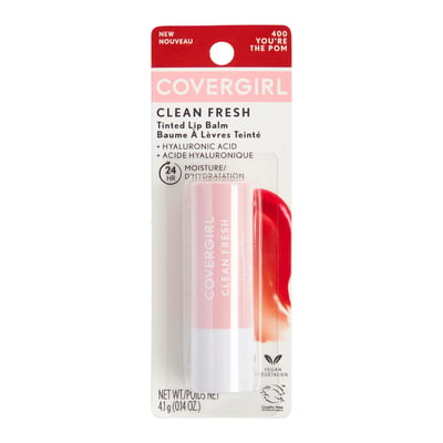 COVERGIRL Clean Fresh Tinted Lip Balm - 400 You're the Pom