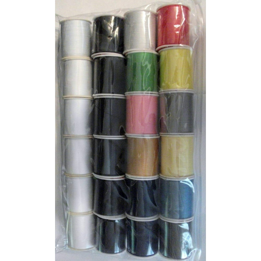 THREAD DARK 12 SPOOLS ASST