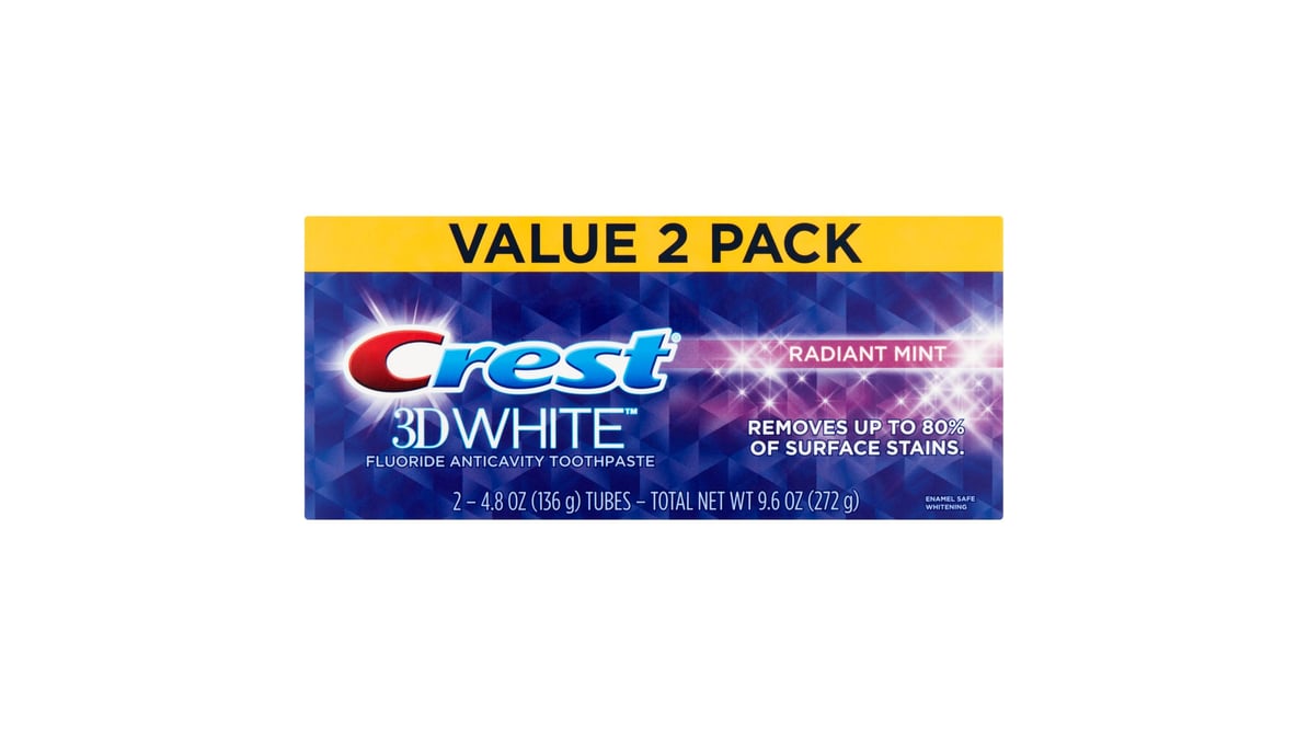 CREST 3D WHITE VVD RADNT MINT 36X0.85OZ