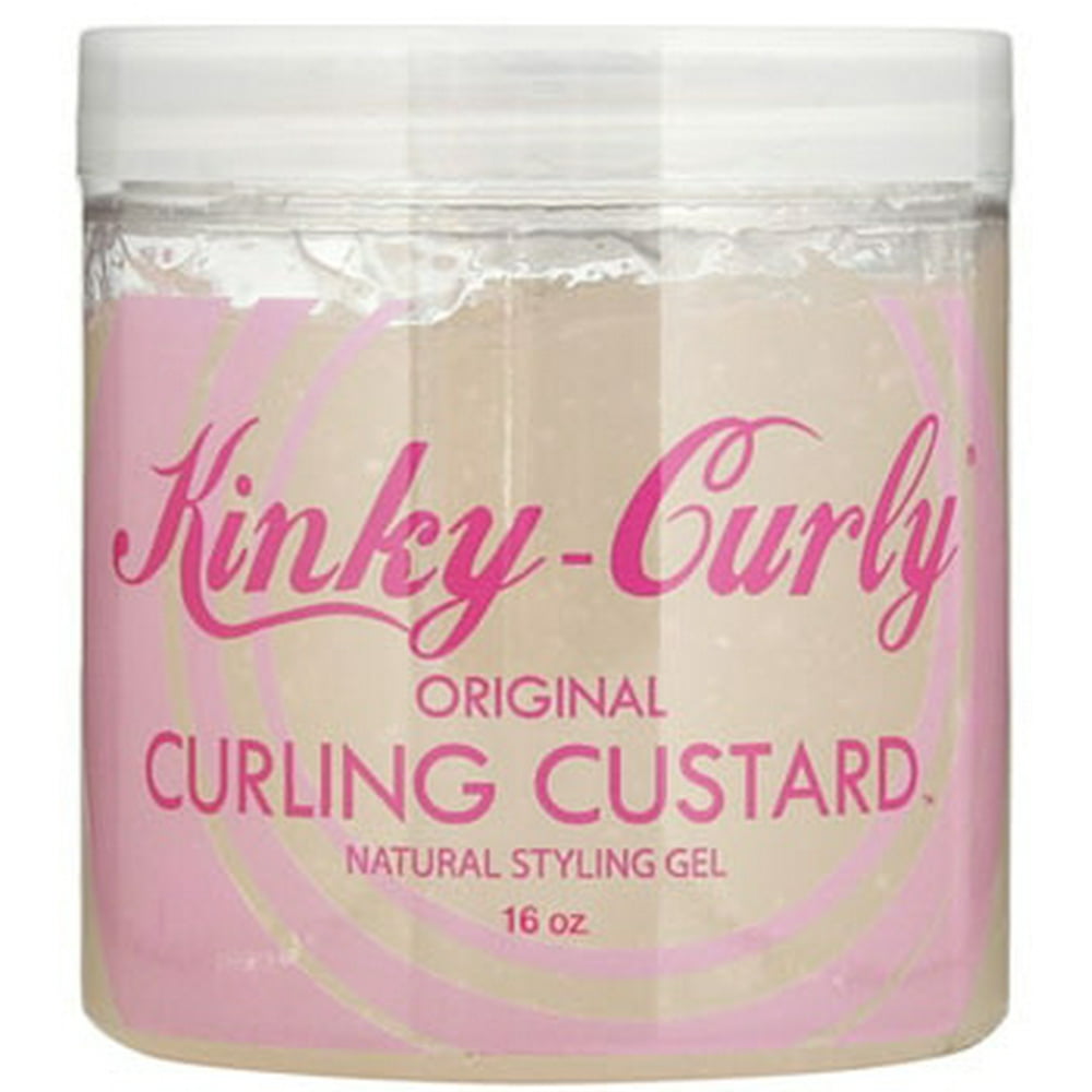 Kinky-Curly Original Curling Custard Natural Hair Styling Gel, 8 oz