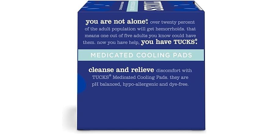 TUCKS PAD 100CT
