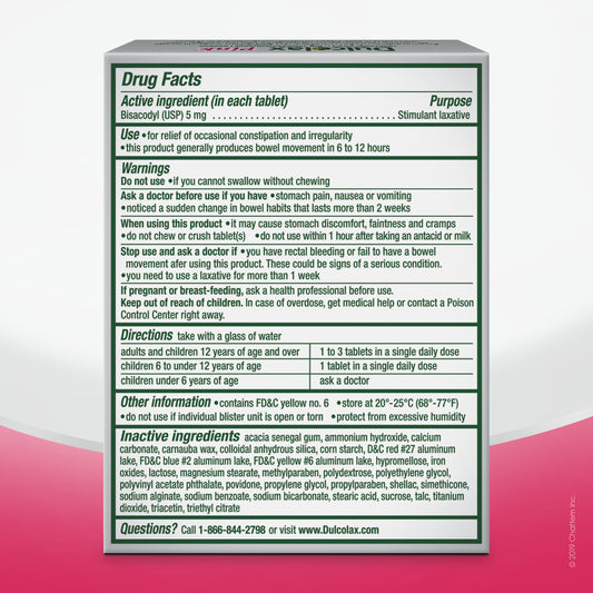 DULCOLAX FOR WOMEN TABLET 25CT