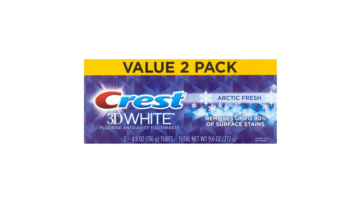 CREST 3D WHITE ARCTIC FRESH T/P 2.7OZ