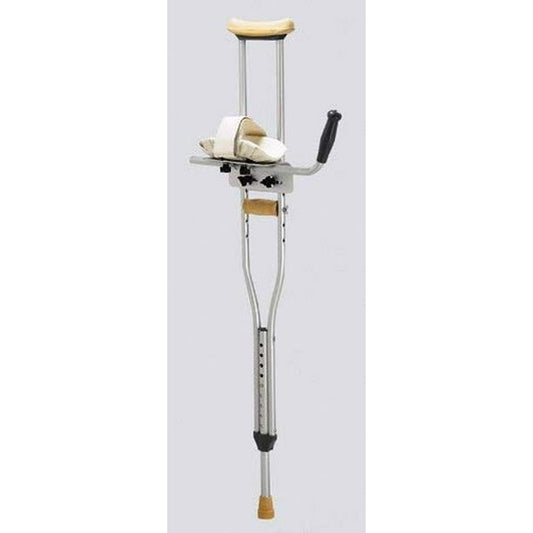 CRUTCH EQ 2 ALU ADJ YTH