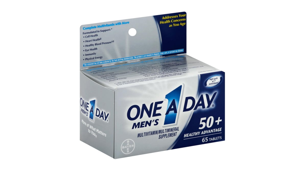 ONE A DAY ADVN TB 65 MENS 50+
