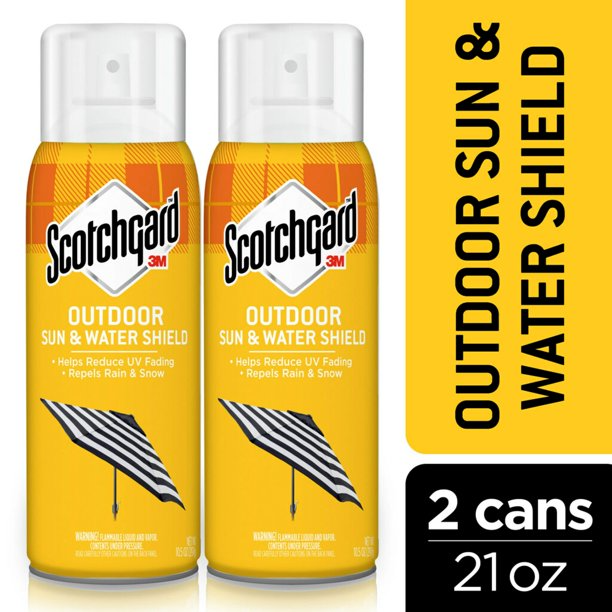 Scotchgard Outdoor Sun & Water Shield Fabric Spray 2 Pack 10.5oz ea