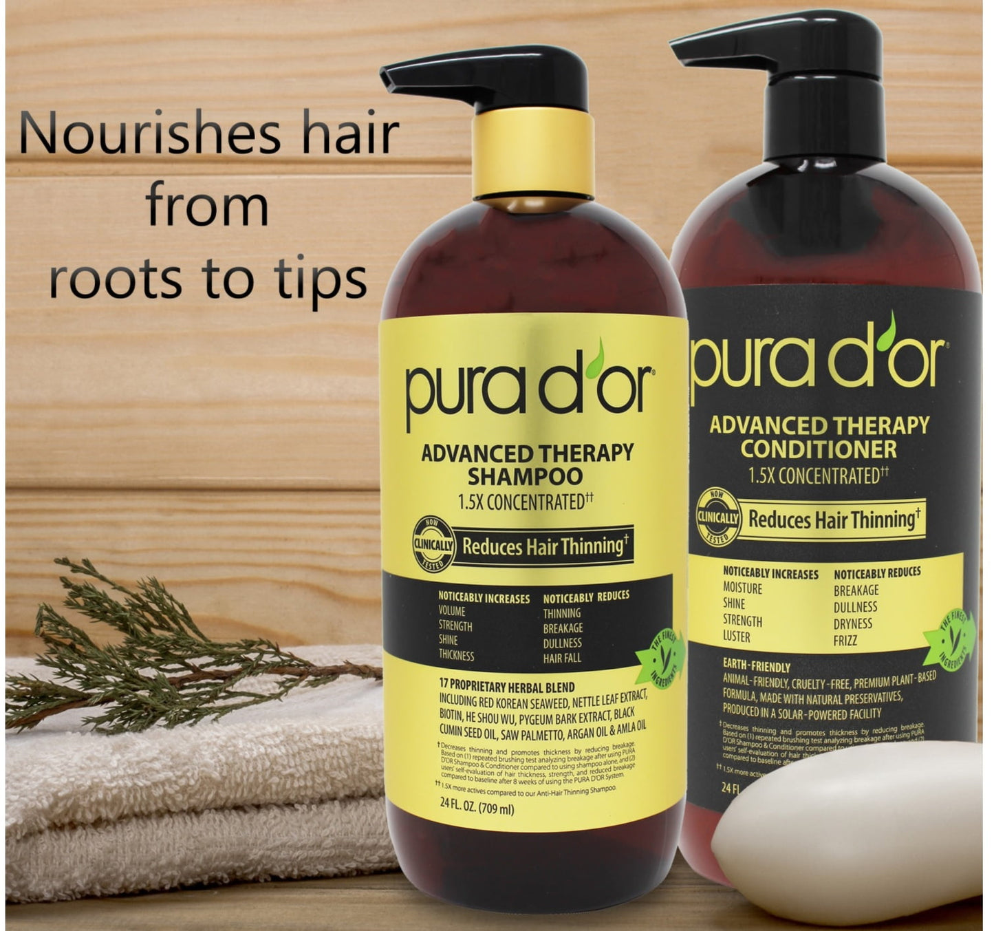 PURADOR HAIR THIN THPY CD 8OZ