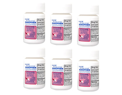 ALLERGY BANOPHEN 25MG TABLET 100CT MAJ