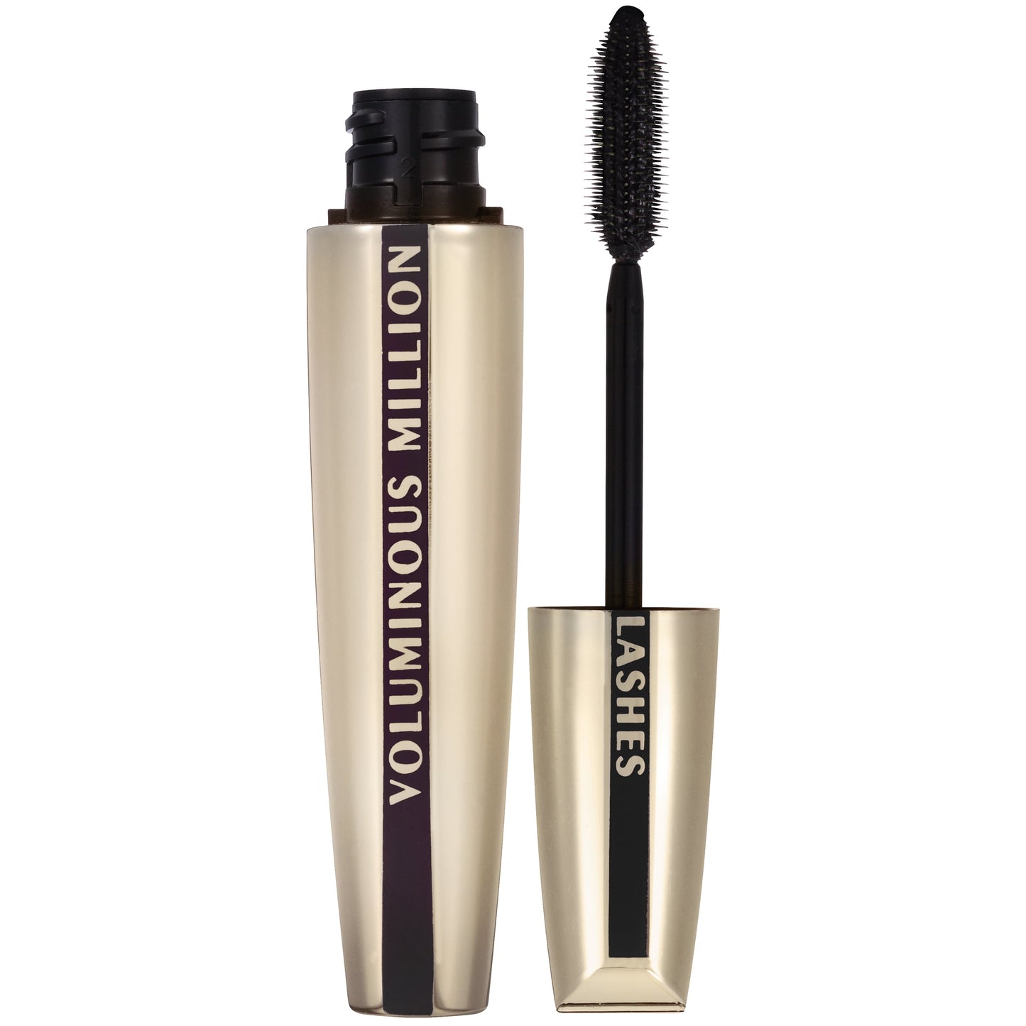 L'ORÉAL PARIS Voluminous Million Lashes Waterproof Mascara, 630 Black Waterproof, 0.32 fl. oz.
