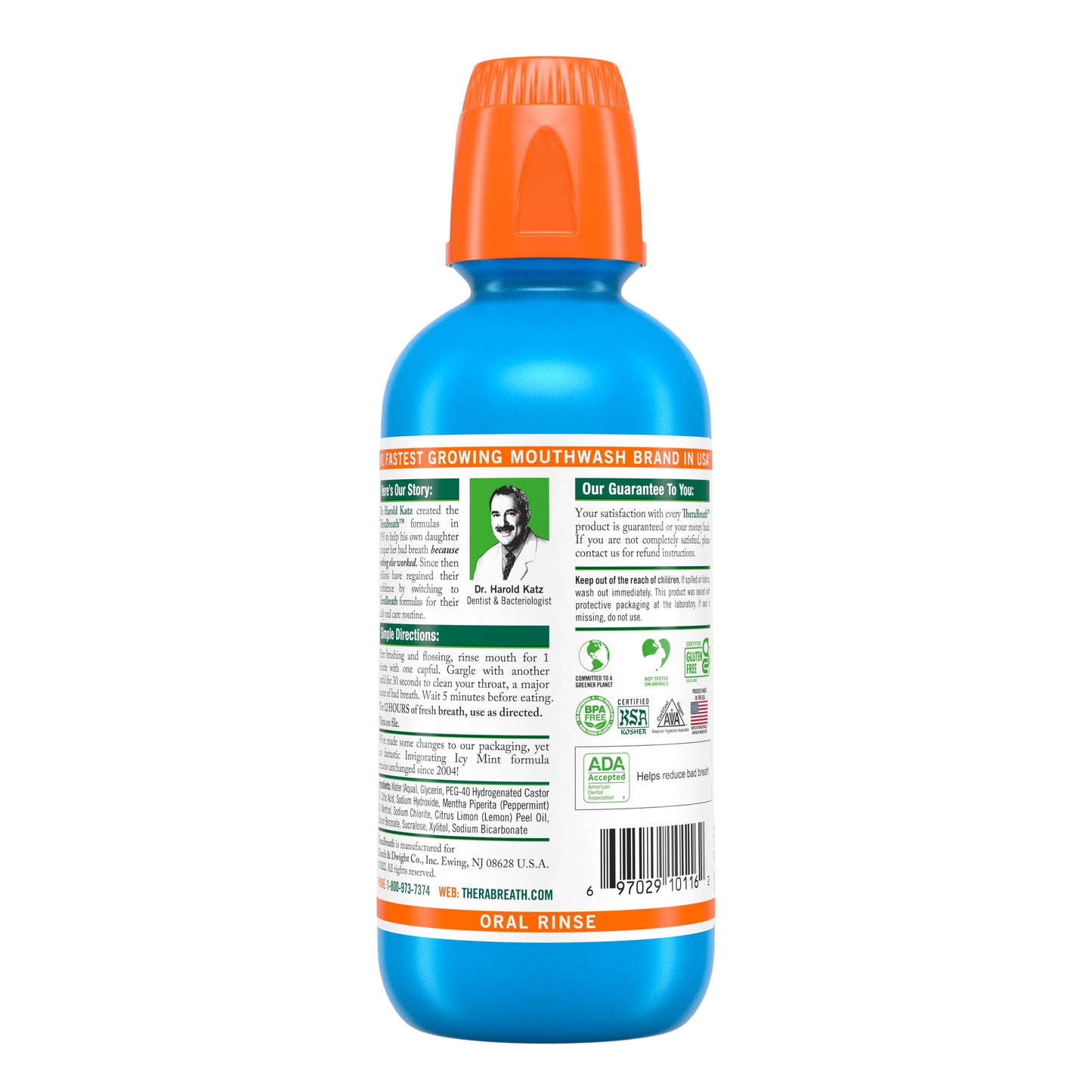 THERABREATH LQ 16OZ PLQ MINT