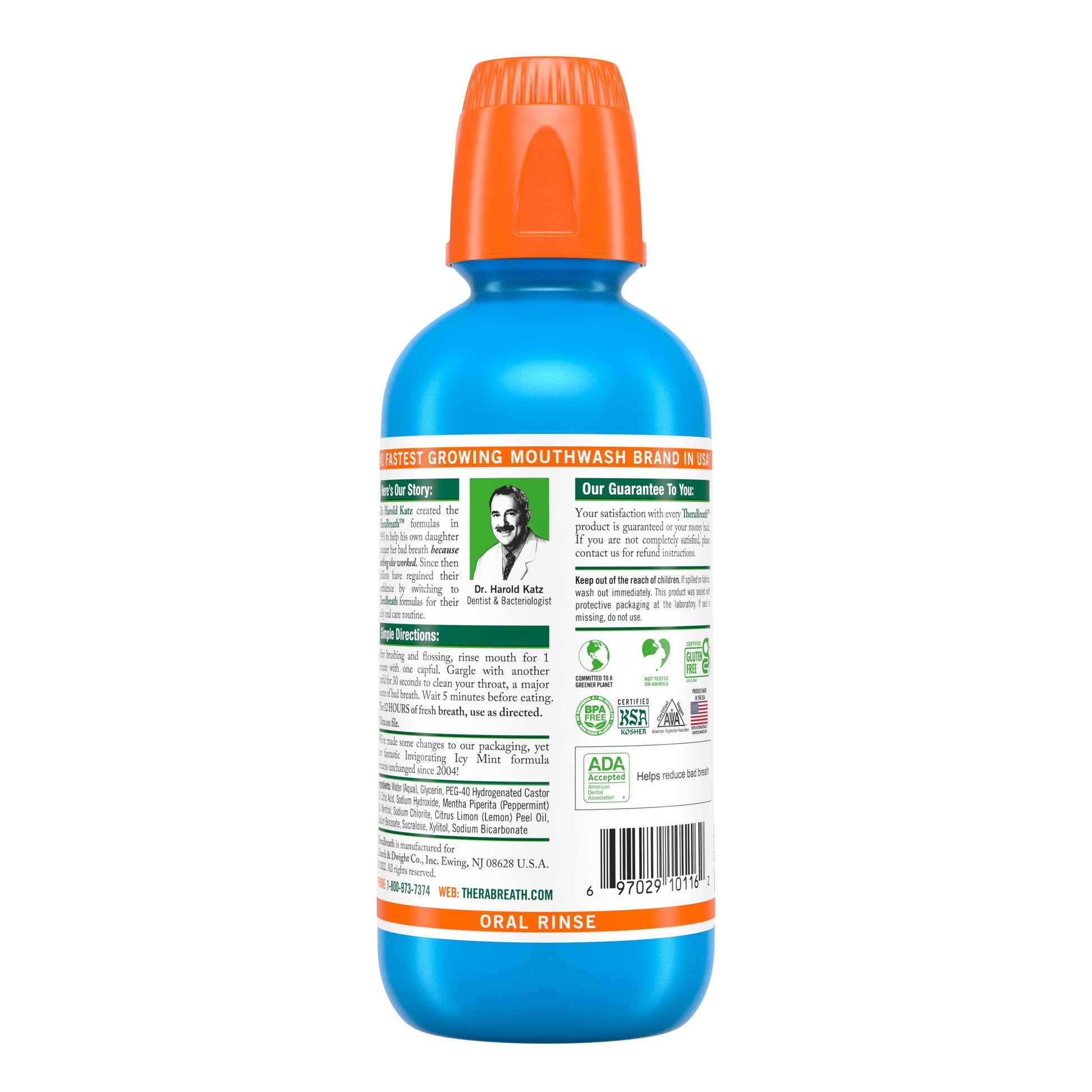 THERABREATH LQ 16OZ PLQ MINT