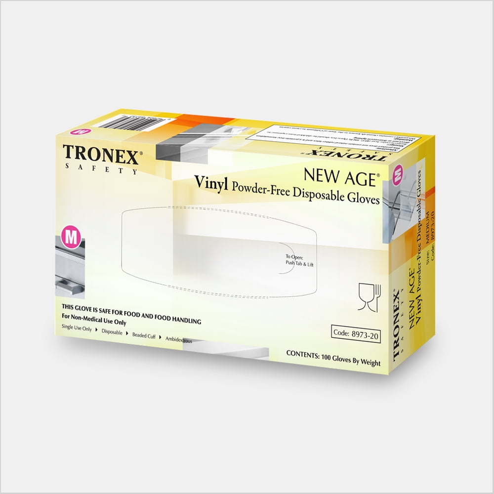 GLOVE TRONEX GV VNL PWF MD 100