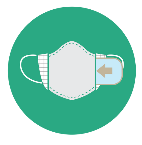 TURTLE PEDIATRIC MASK MK LF