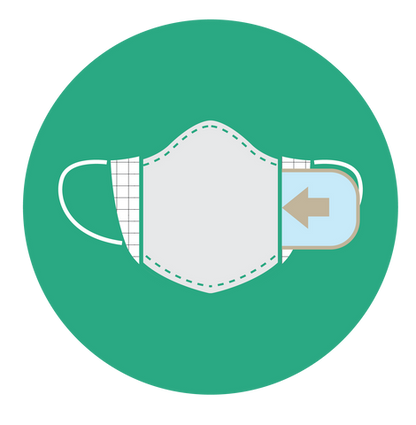 TURTLE PEDIATRIC MASK MK LF