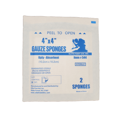 GAUZE SPONGE 4X4N 25 STR 8PL