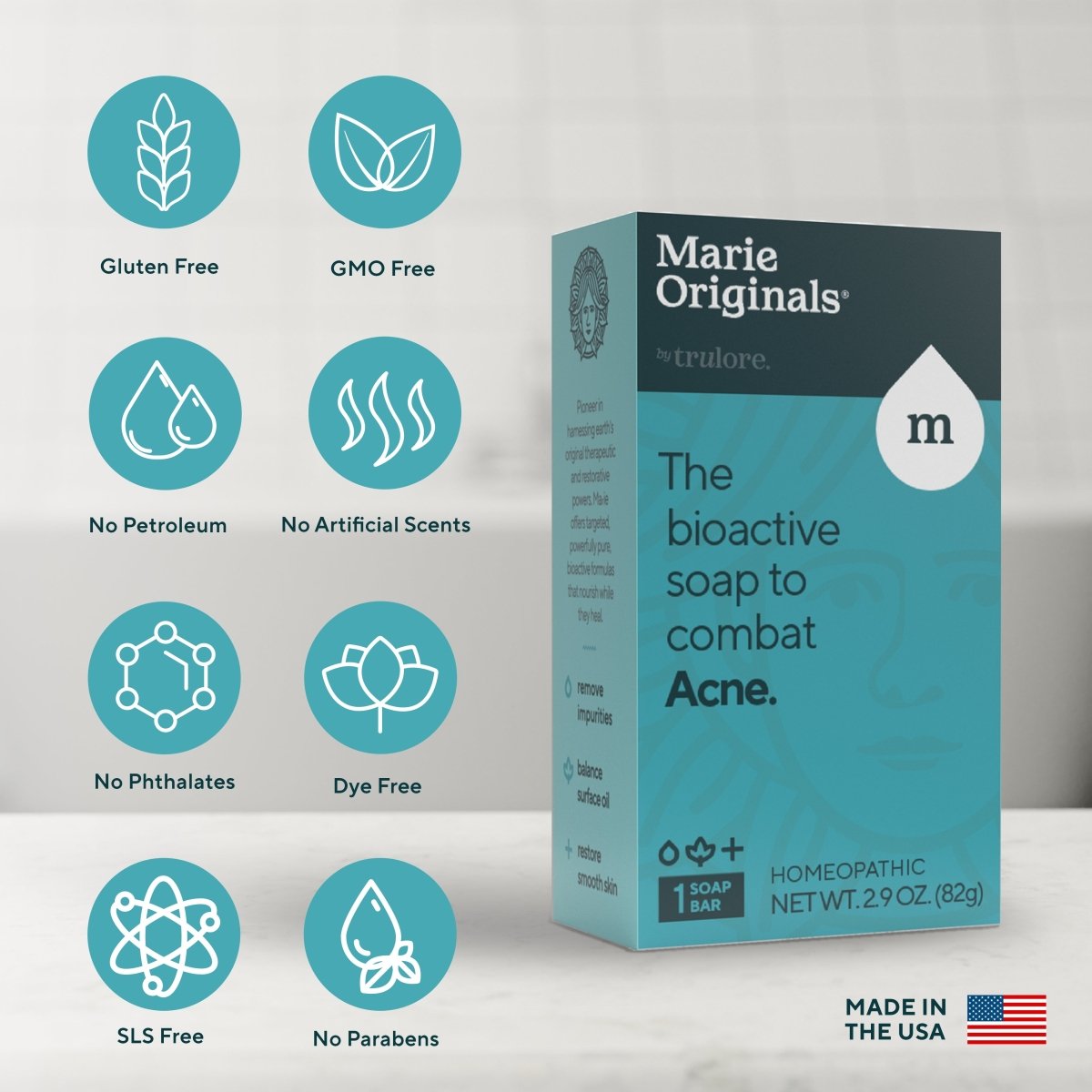 MARIE ORIGINALS SOAP,ACNE CONTROL