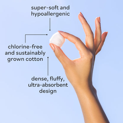 SKY ORGANICS COTTON ROUNDS,OG1