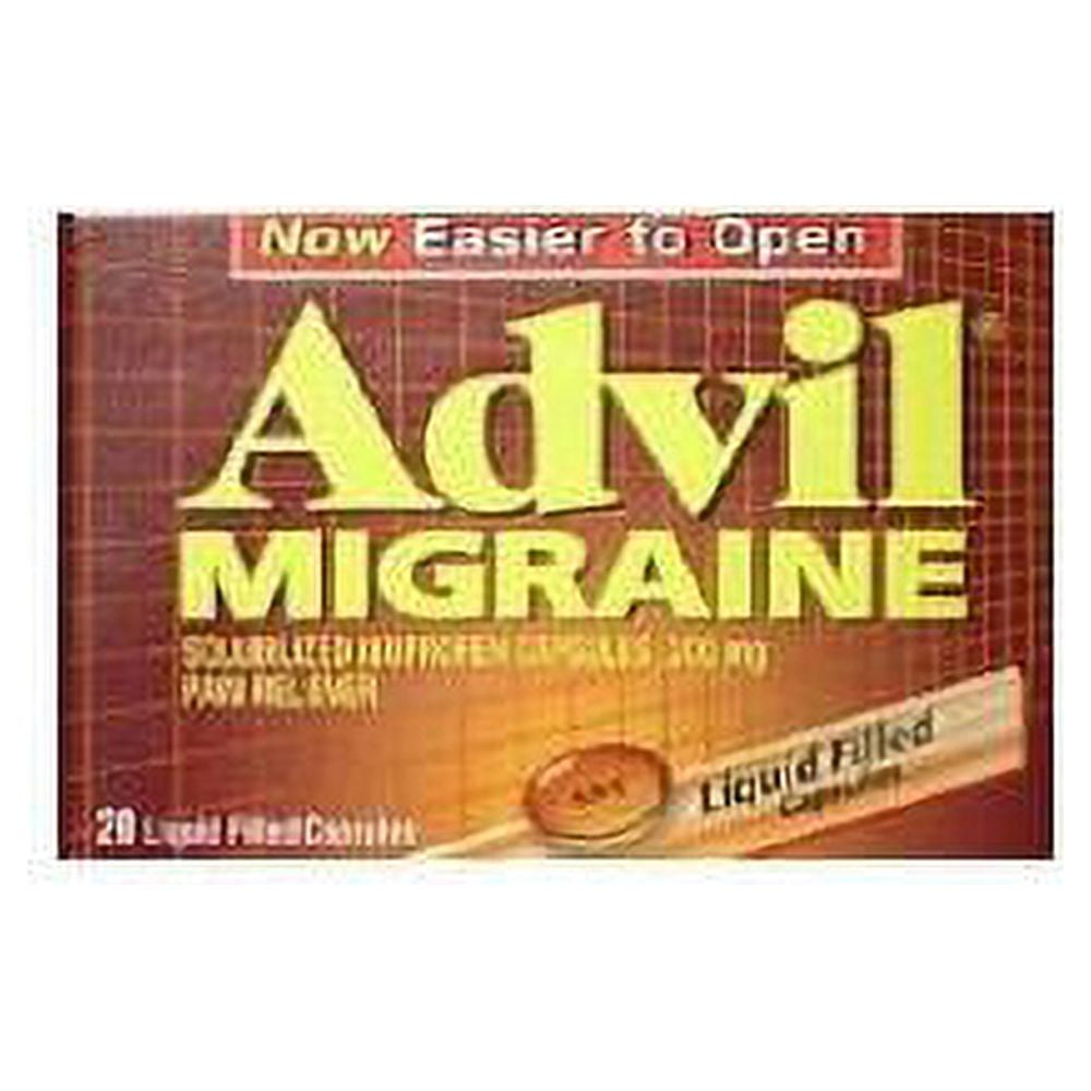 ADVIL MIGRAINE LIQUIGEL 20CT