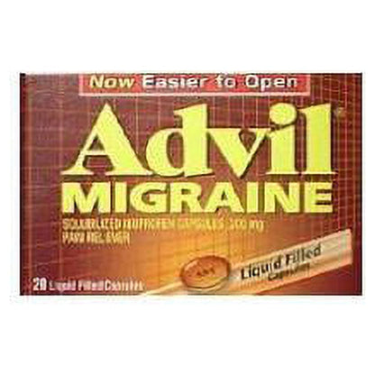 ADVIL MIGRAINE LIQUIGEL 20CT