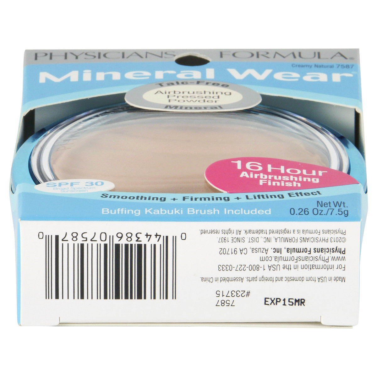 Physicians Formula Mineral Wear Talc-Free Airbrushing Pressed Powder SPF 30 - Creamy Natural