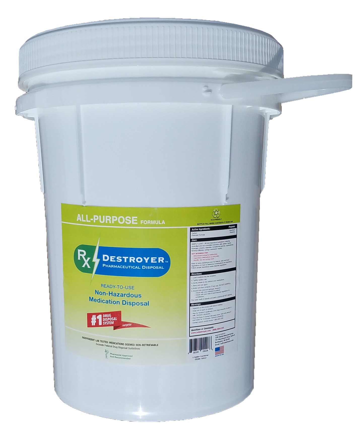 RX DESTROYER ALL PURPOSE SOL 5 GAL DS